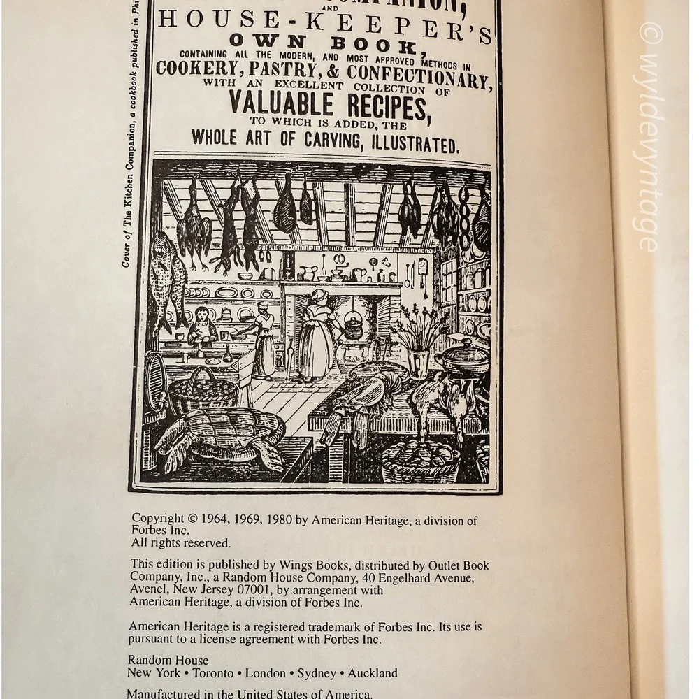 The American‎ Heritage Cookbook-Vintage